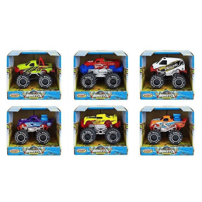 SNT106DB EXPRESS WHEELS - MONSTER TRUCK OYUNCAK JEEP 1 ADET FİYATIDIR