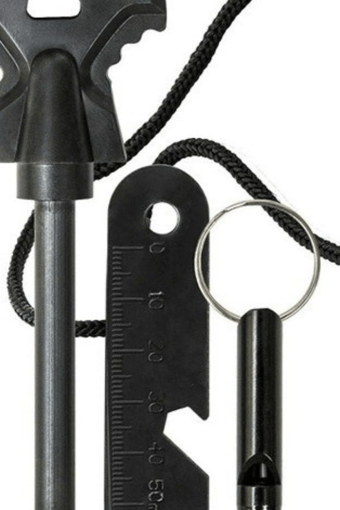 SOS Düdüklü 4x11 cm Magnezyum Çakmaktaşı Ateş Başlatma Kiti - Kampçılık BX-313526