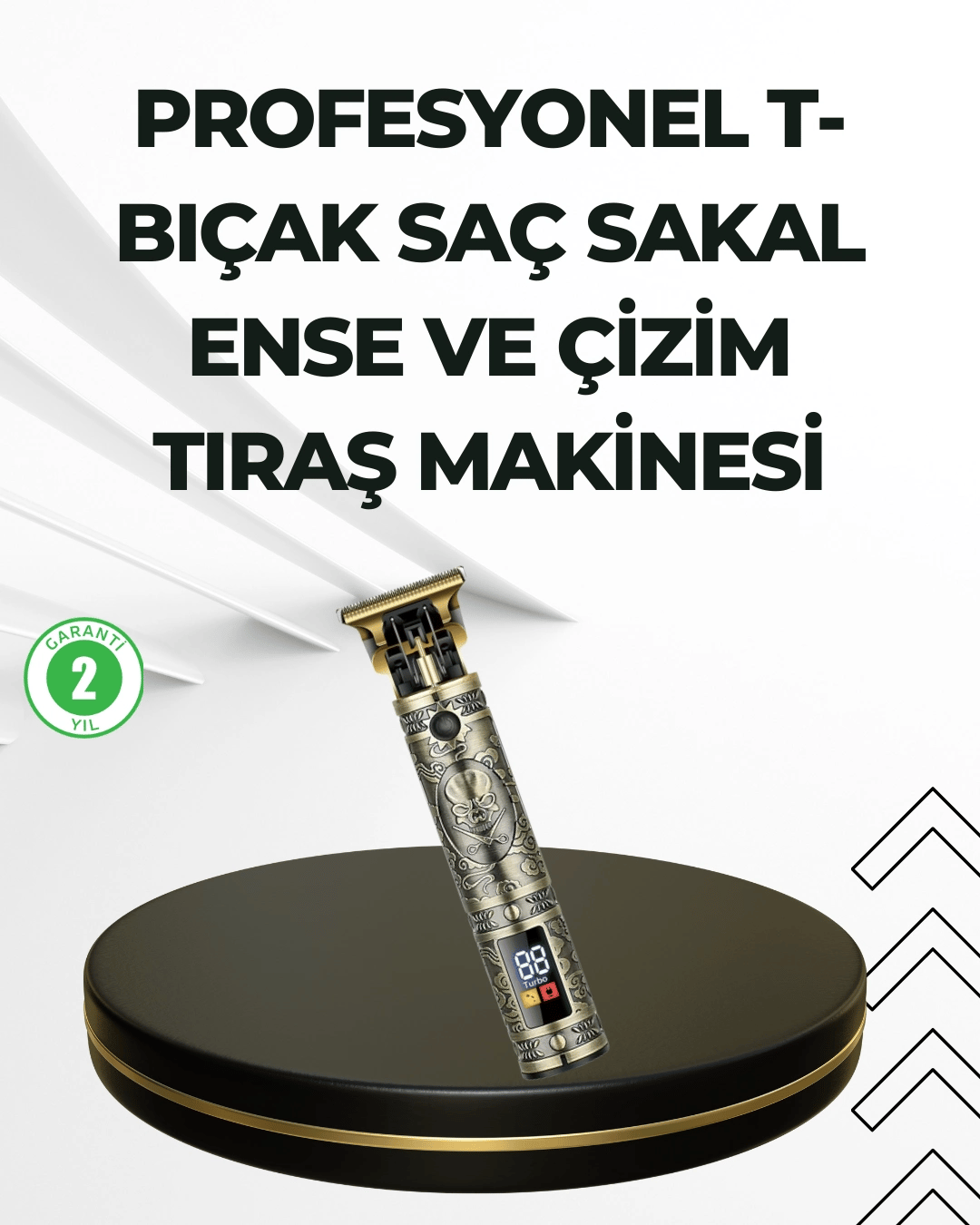 Su Geçirmez Daling Saç ve Sakal Tıraş Makinesi
