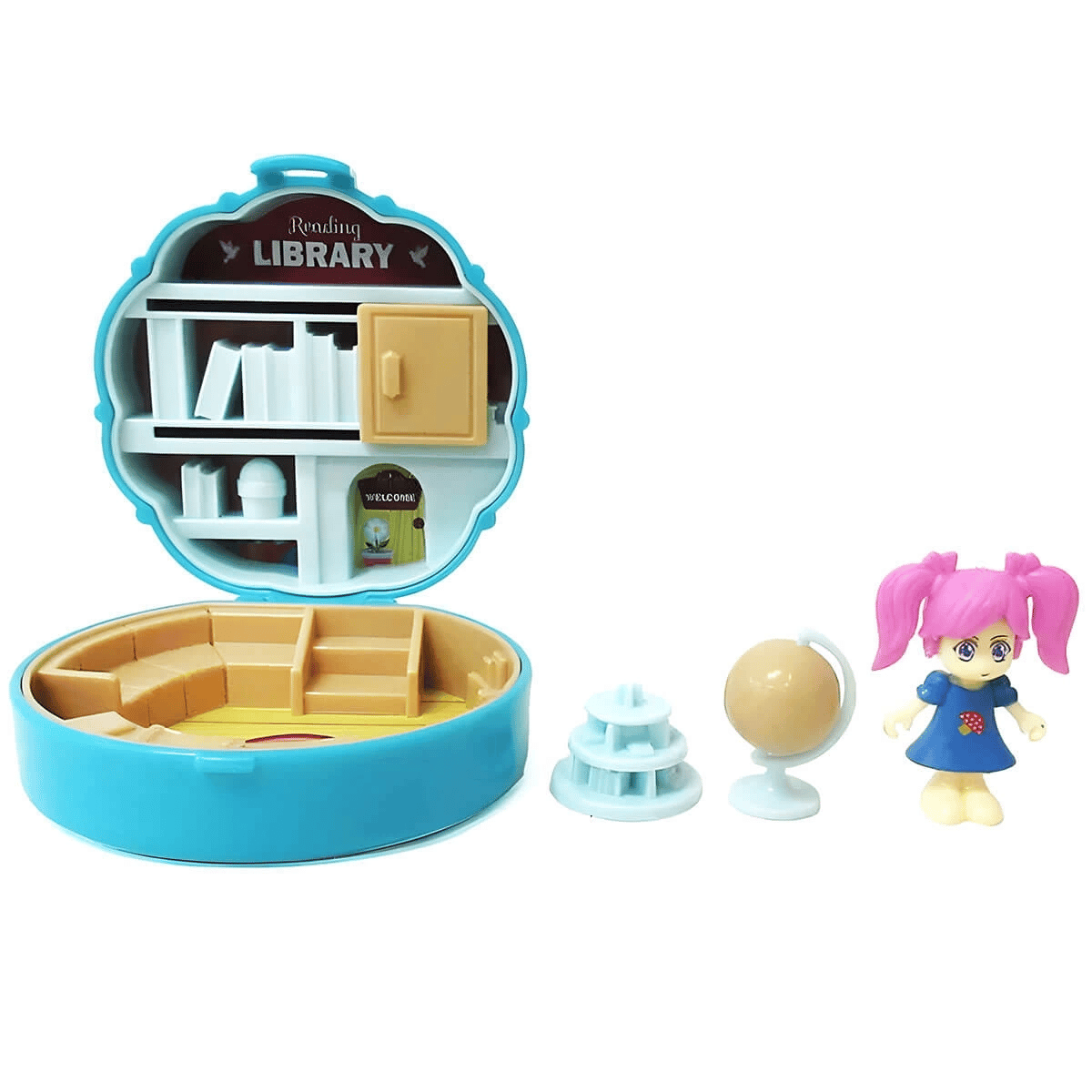 Taşınabilir Dollhouse Mini Figür Sürpriz Paket - 1 Adet Fiyatıdır