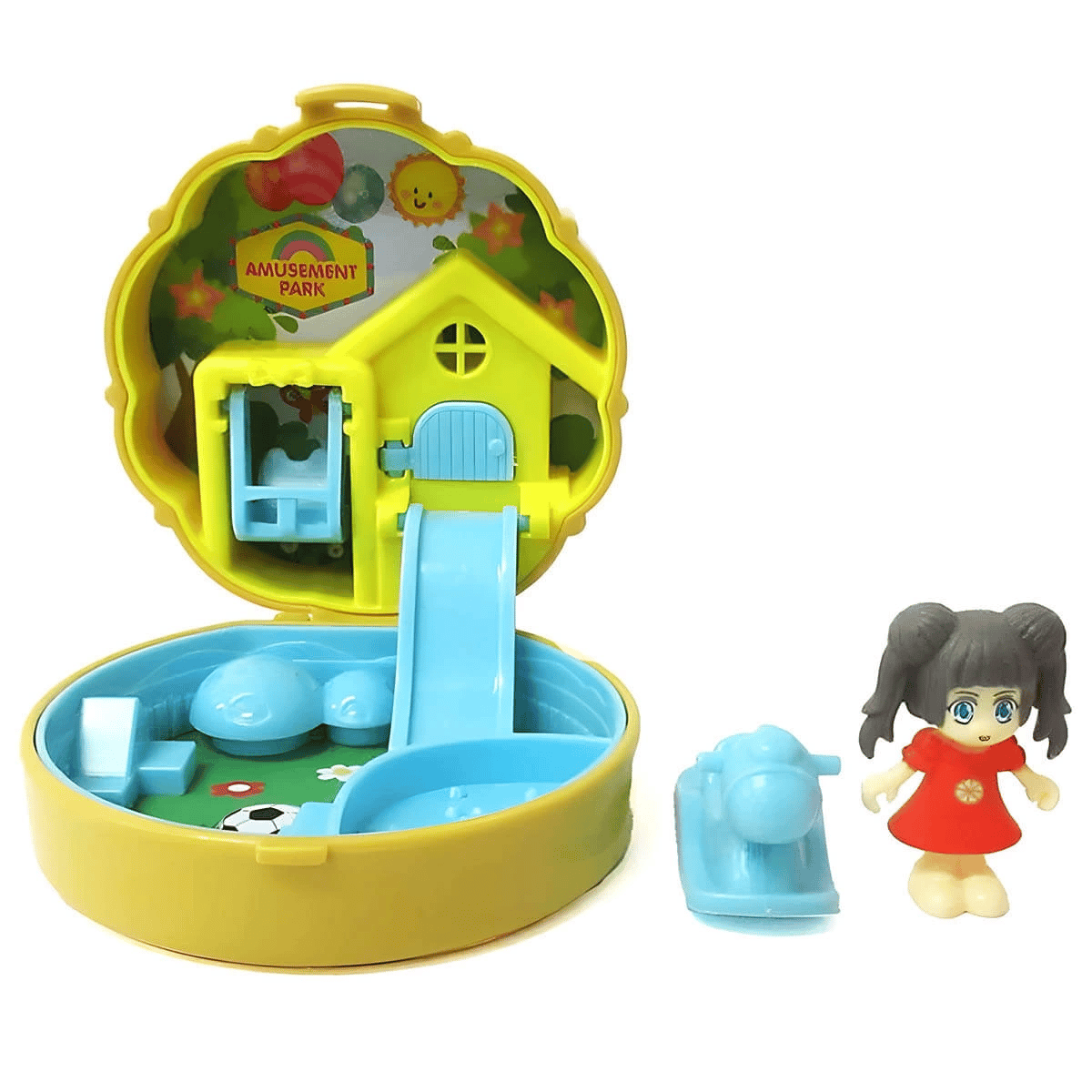 Taşınabilir Dollhouse Mini Figür Sürpriz Paket - 1 Adet Fiyatıdır
