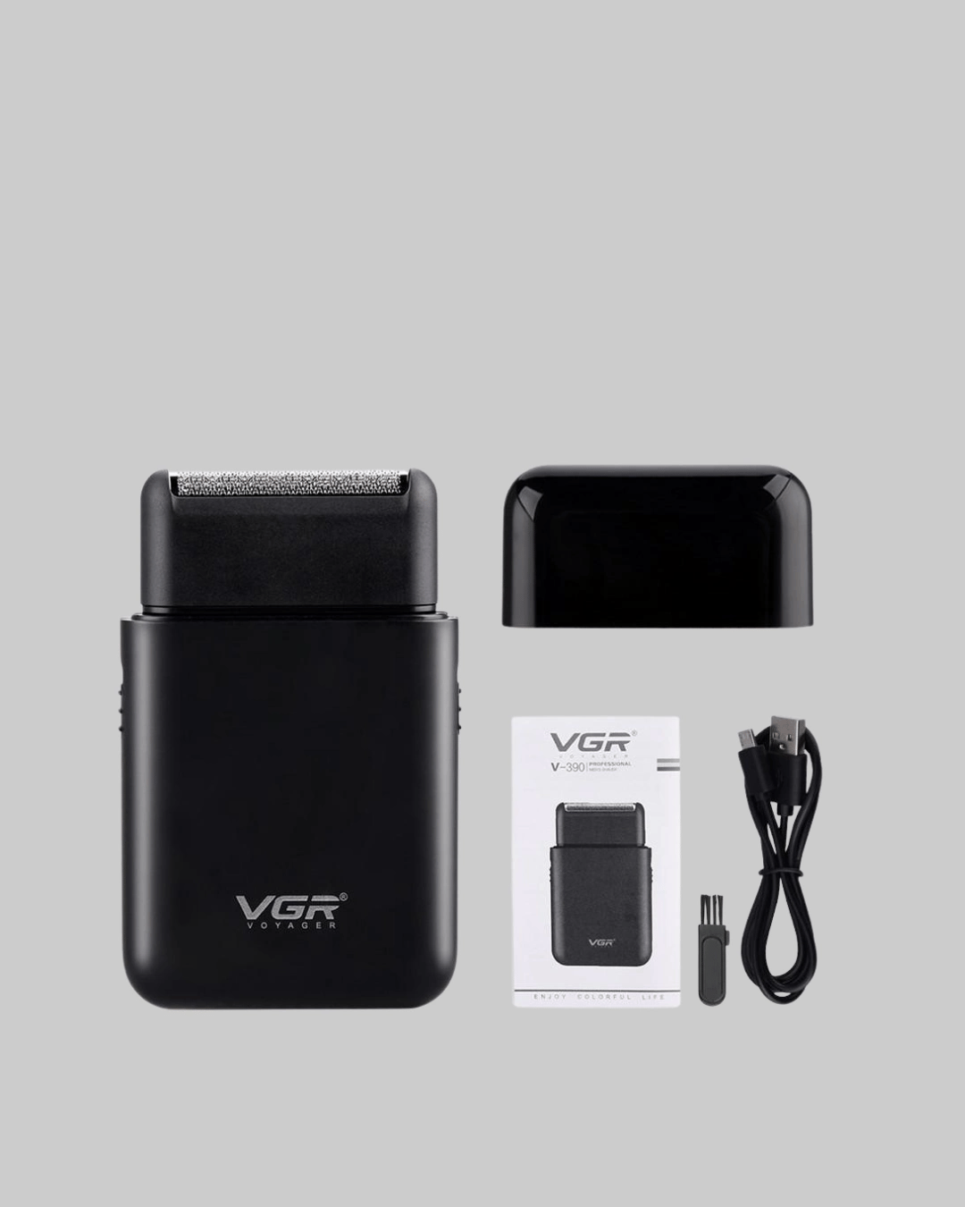 Taşınabilir Elektrikli Tıraş Makinesi USB Şarjlı 5W Motor ve 0.3 mm Hassas Kesim