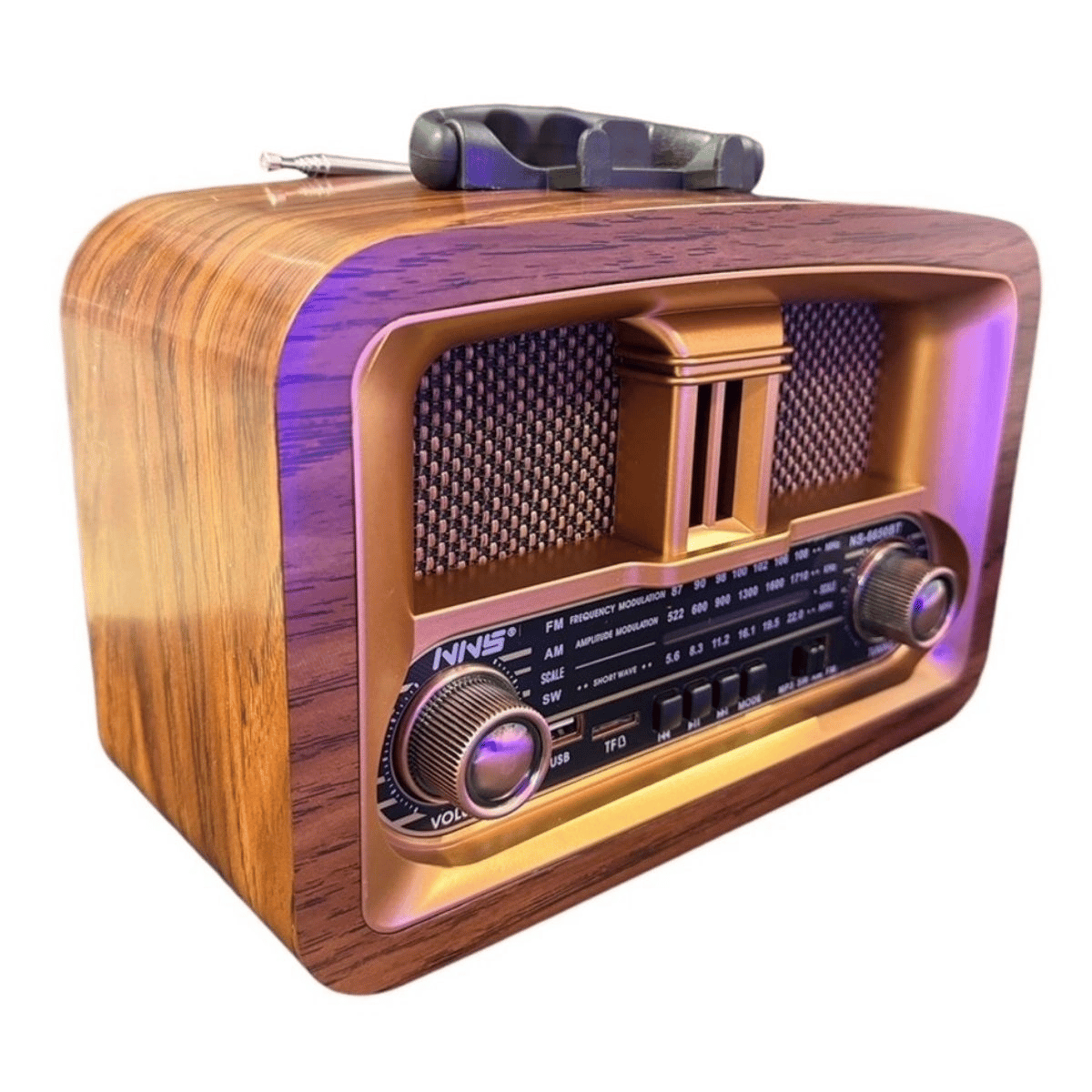Taşınabilir Klasik Am/fm/sw  Retro Ev Radyo Usb İle Şarj Olabilen Retro Radyo Bx40