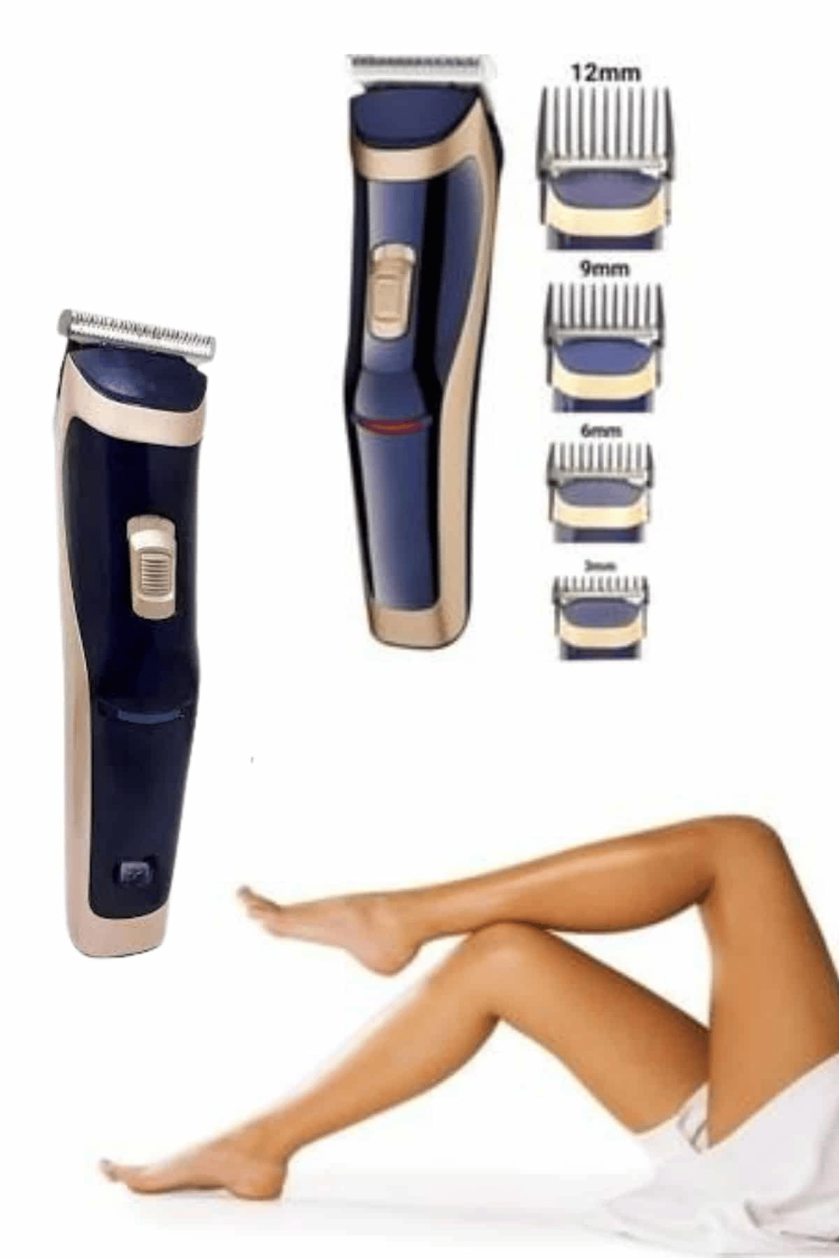 Tıraş Makinesi 4 Başlıklı Paslanmaz Çelik Bıçaklı Tüm Saç Tiplerine Uygun
