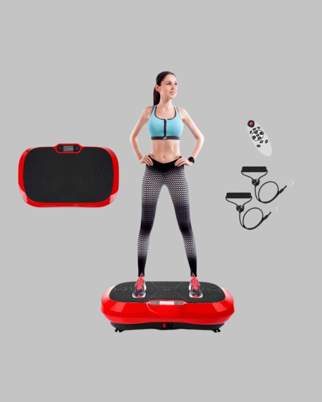 Titreşimli Egzersiz Platformu Evde Spor ve Kas Aktivasyonu