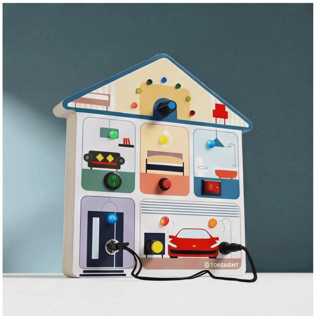 Top Bright Ahşap Oyuncaklar Alarm Evi S00006022