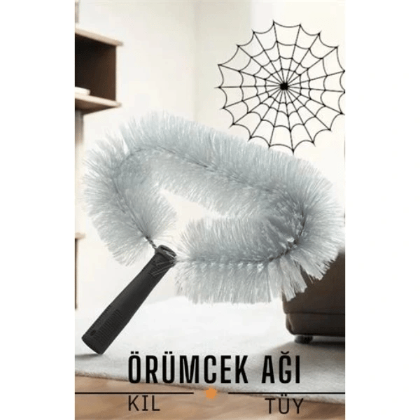 Toz Tüy Örümcek Ağı Alma Fırçası