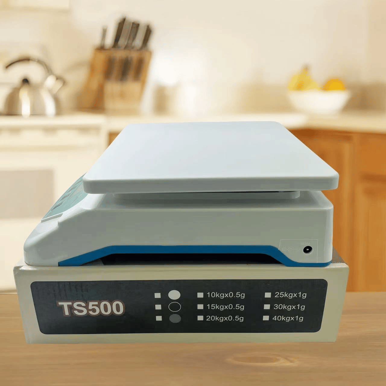 TS-500 Dijital Terazi - LCD Ekran, Dara Alma, Sayım Fonksiyonlu, Yüksek Hassasiyetli Tartım Cihazı