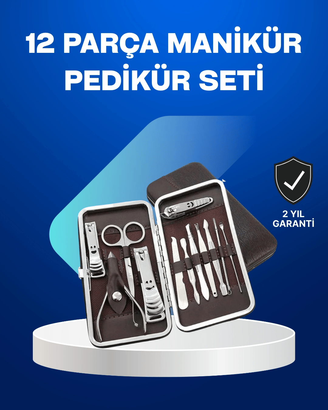 Tüm İhtiyaçlara Uygun Taşınabilir Manikür & Pedikür Seti