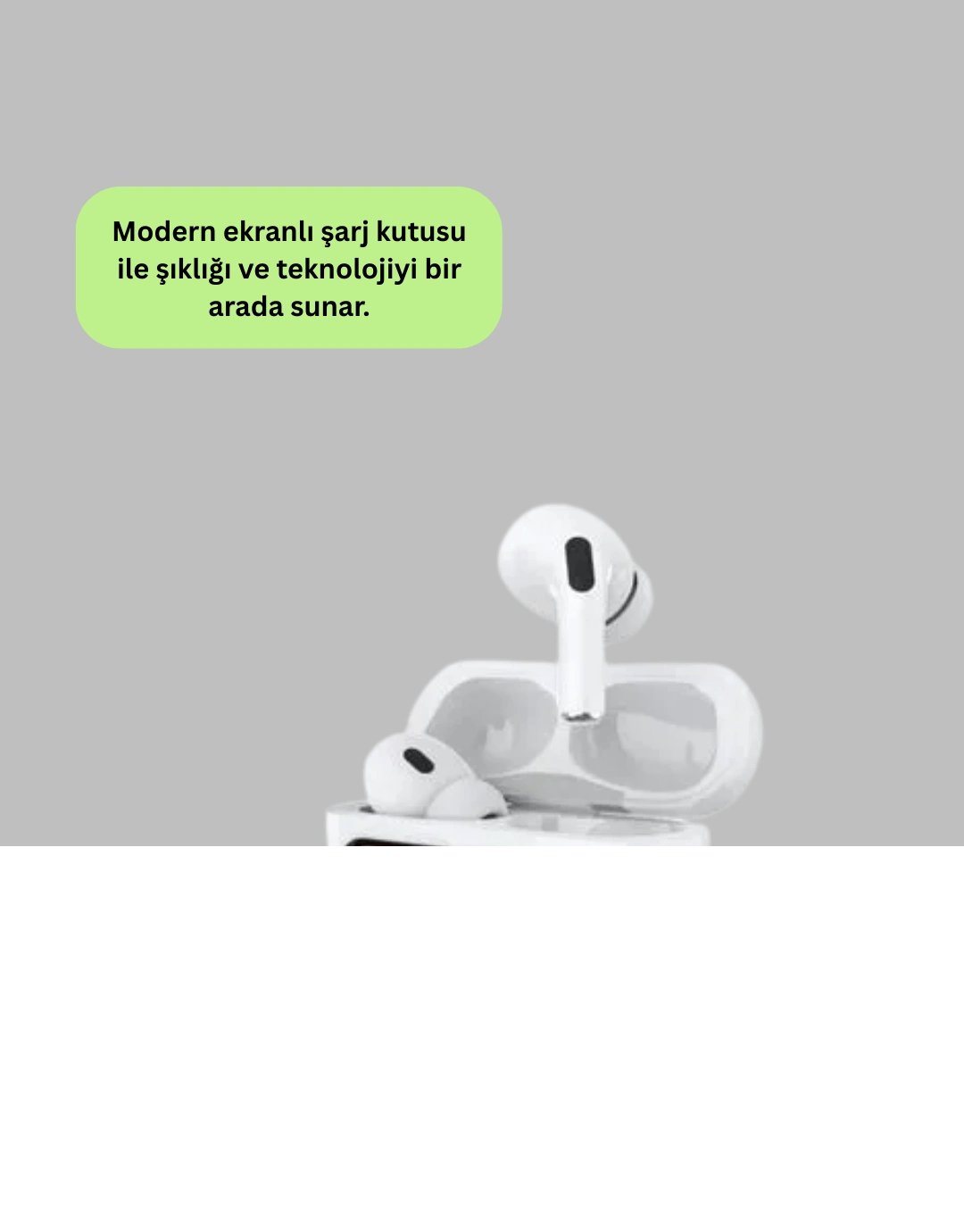 Tüm Telefonlarla Uyumlu ANC Özellikli Dokunmatik Bluetooth Kulaklık Yeni Nesil