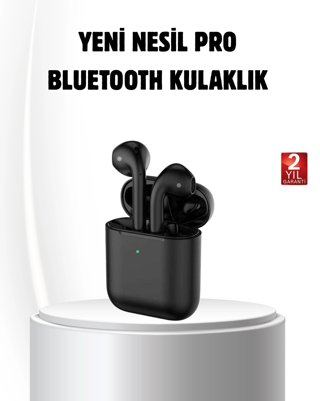 Tws Pro 5 Kablosuz Kulaklık – Bluetooth 5.1, Gürültü Engelleme, Uzun Pil Ömrü