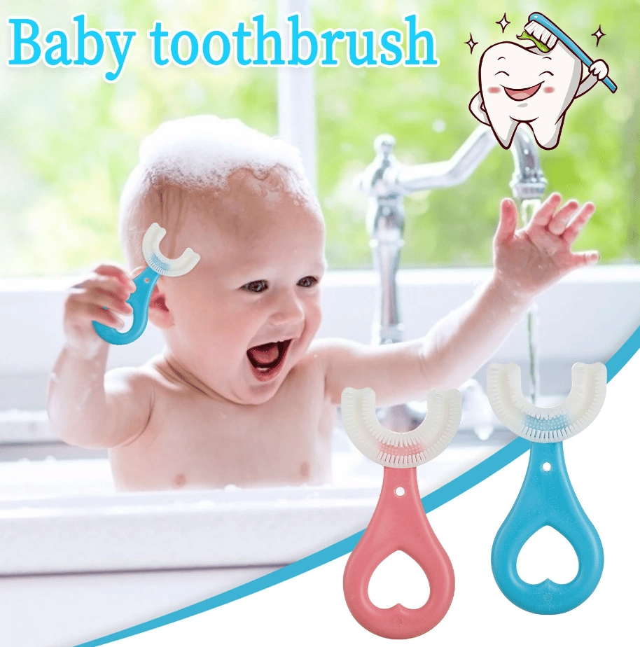 U Tipi Bebek Ağız Bakım Ve Diş Fırçası Bx40