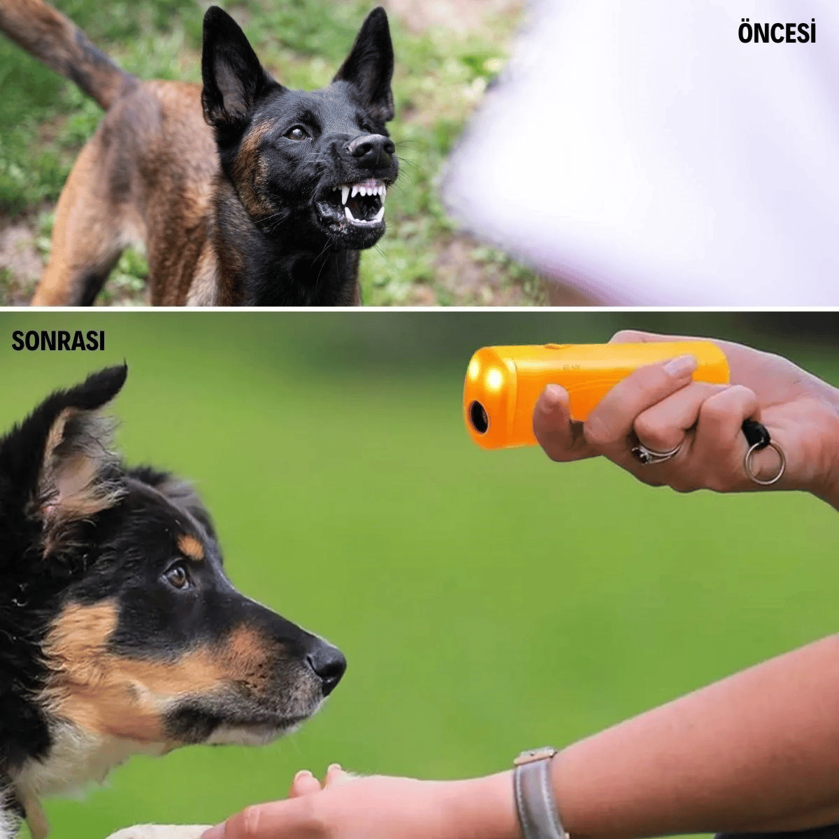Ultrasonik Köpeksavar Köpek Kovucu Köpek Kornası Eğitim Cihazı Bx40