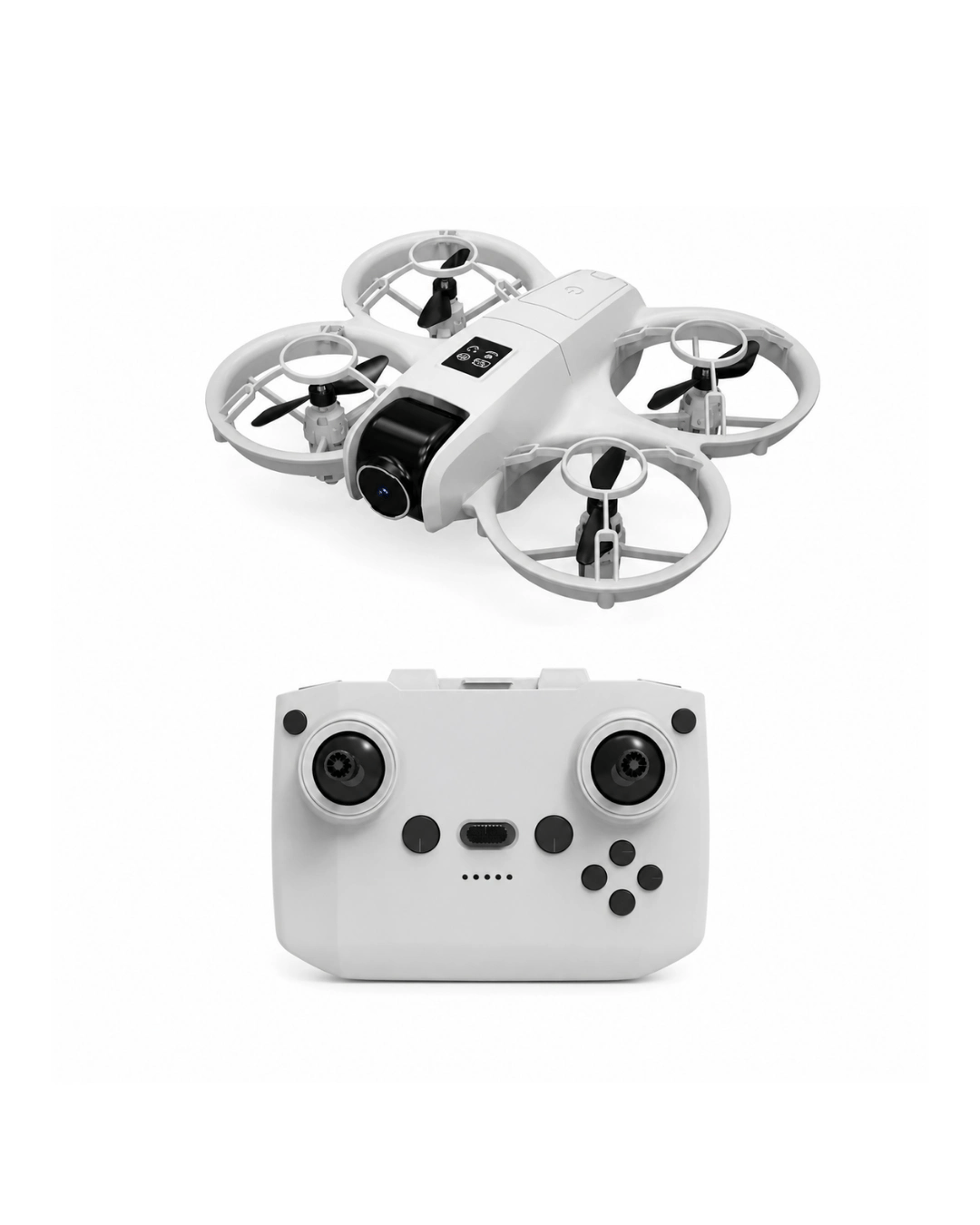Uzaktan Kumandalı Mini Drone HD Kamera Işıklı Tasarım