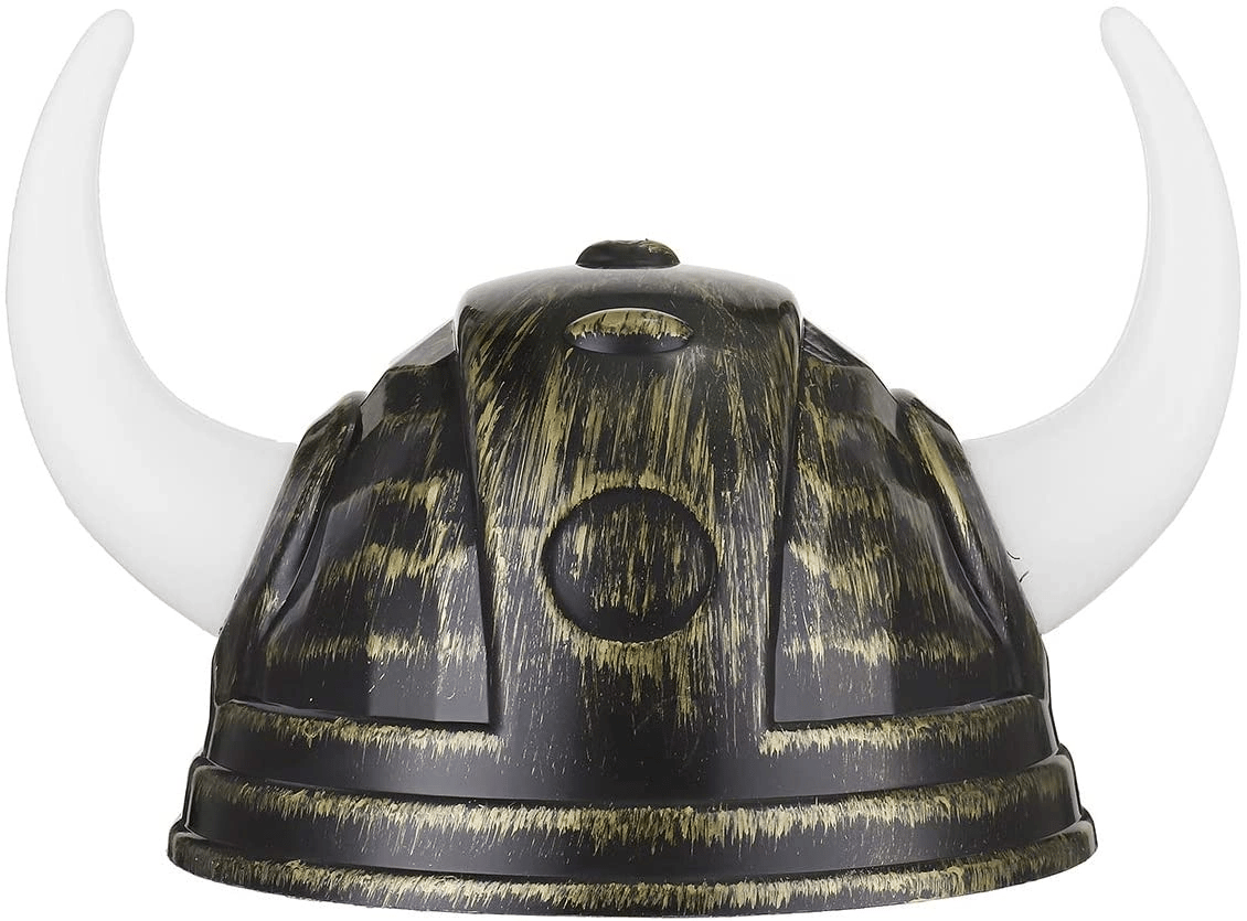 Viking Başlığı Asteriks Başlığı Altın Renk Bx40