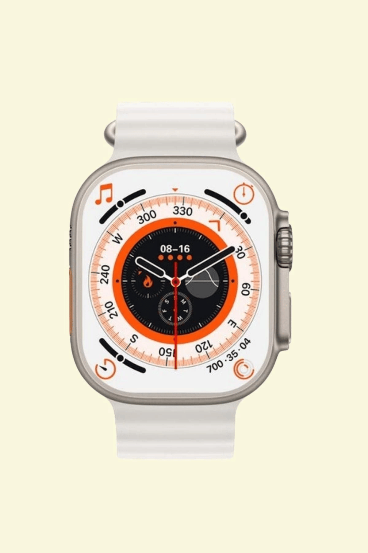 Watch 8 Series Ultra Uyumlu T800 Ultra Şık Tasaraımlı 3 Tuş Aktif 2023 Akıllı Saat
