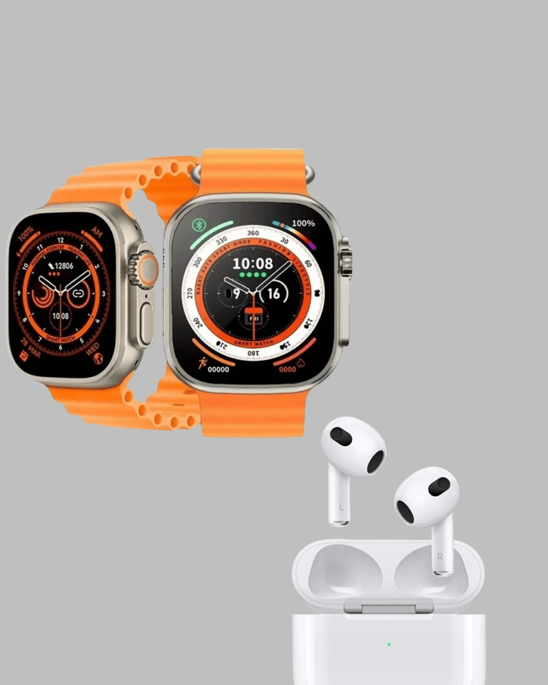 Watch 9 Max Akıllı Saat 45 mm Geniş Ekran Kulaklık Seti