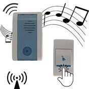 Wireless Bağlantılı Ev, Ofis, Daire veya Bahçe Kapıları İçin Kablosuz Kapı Zili