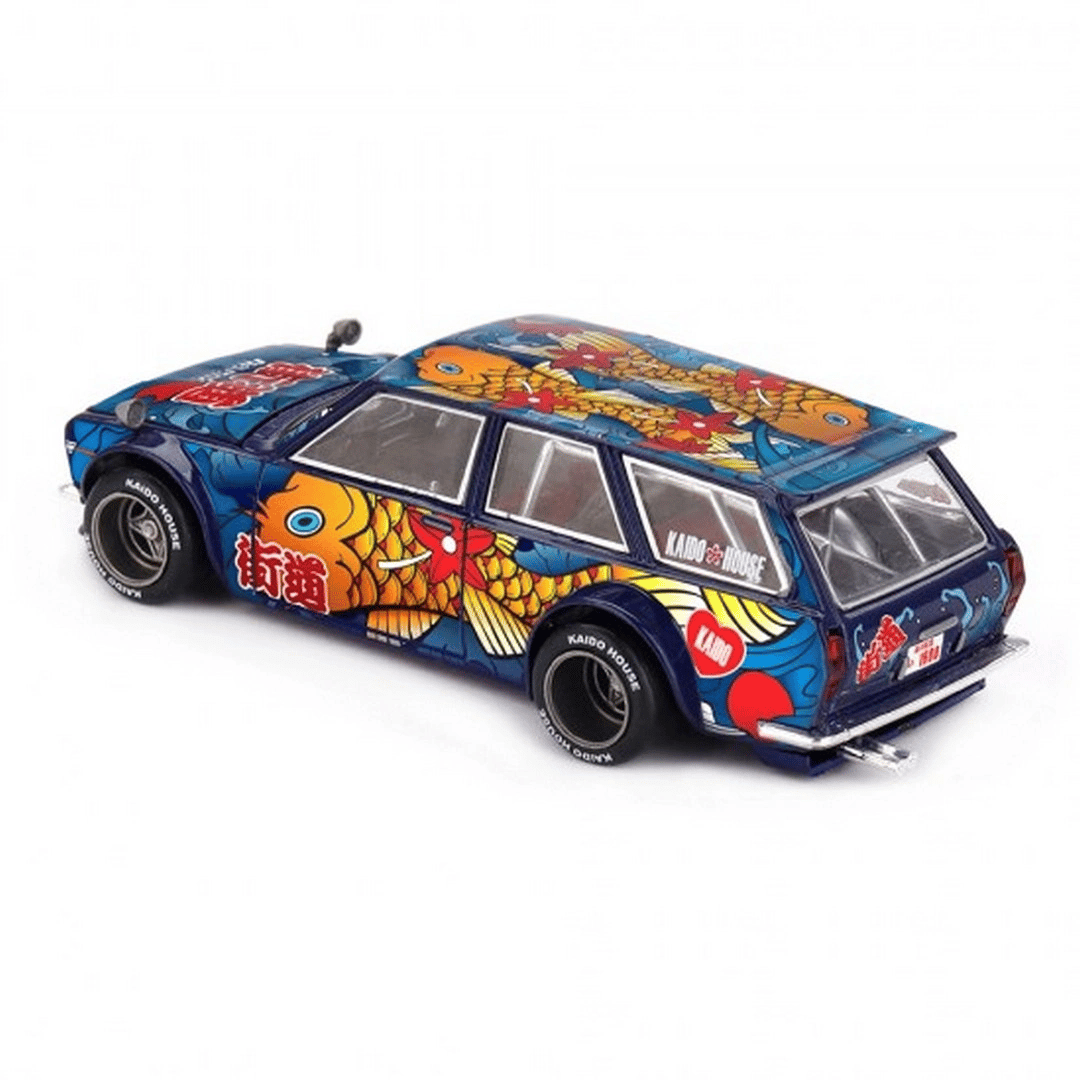 X KaidoHouse 1/64 Datsun KAIDO 510 Wagon Koi Wagon V1