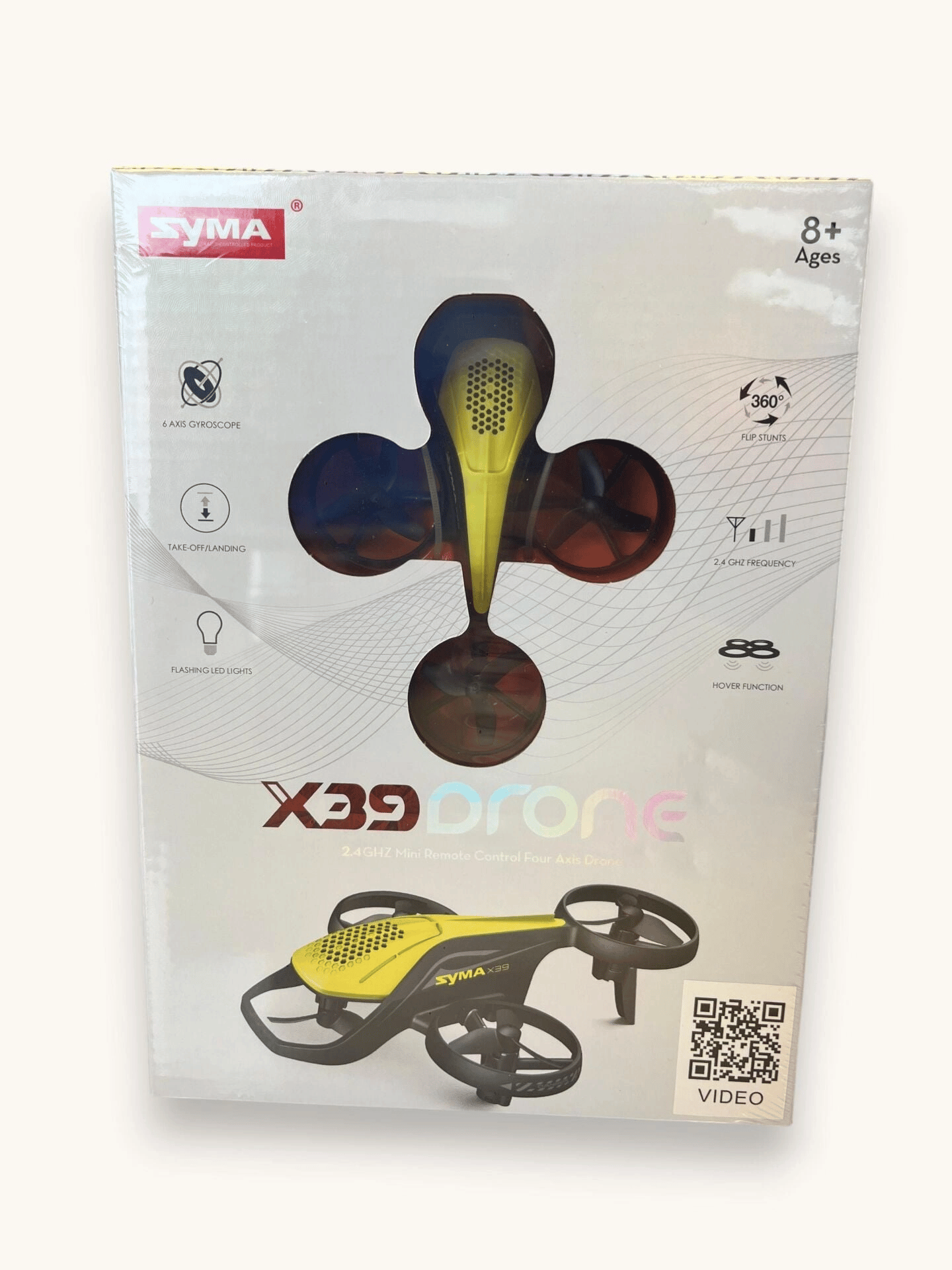 X39 UZAKTAN KUMANDALI 4 PERVANELİ DRONE-ZRV