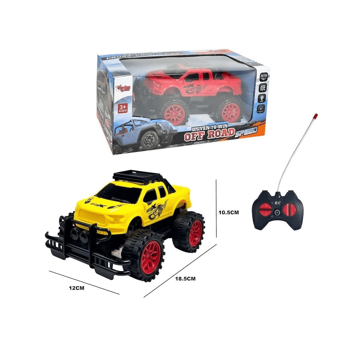 XF-789-905A-Vardem Uzaktan Kumandalı Işıklı Jeep Cross-Country 1:20