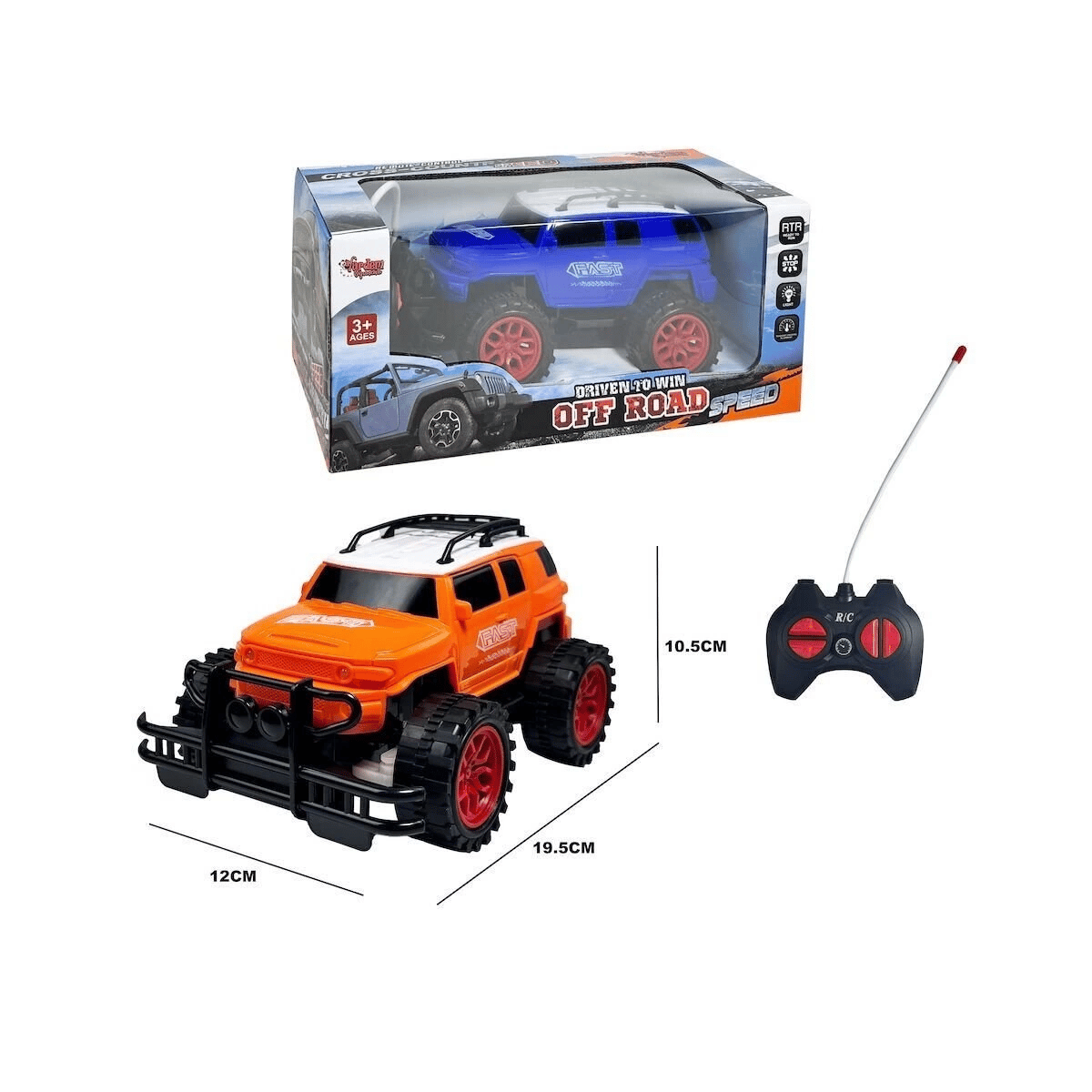 XF-789-905A-Vardem Uzaktan Kumandalı Işıklı Jeep Cross-Country 1:20