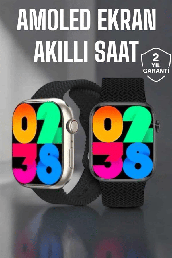Yeni Nesil Akıllı Saat Arama Cevaplama GPS Takibi Adımsayar NFC Özelliği