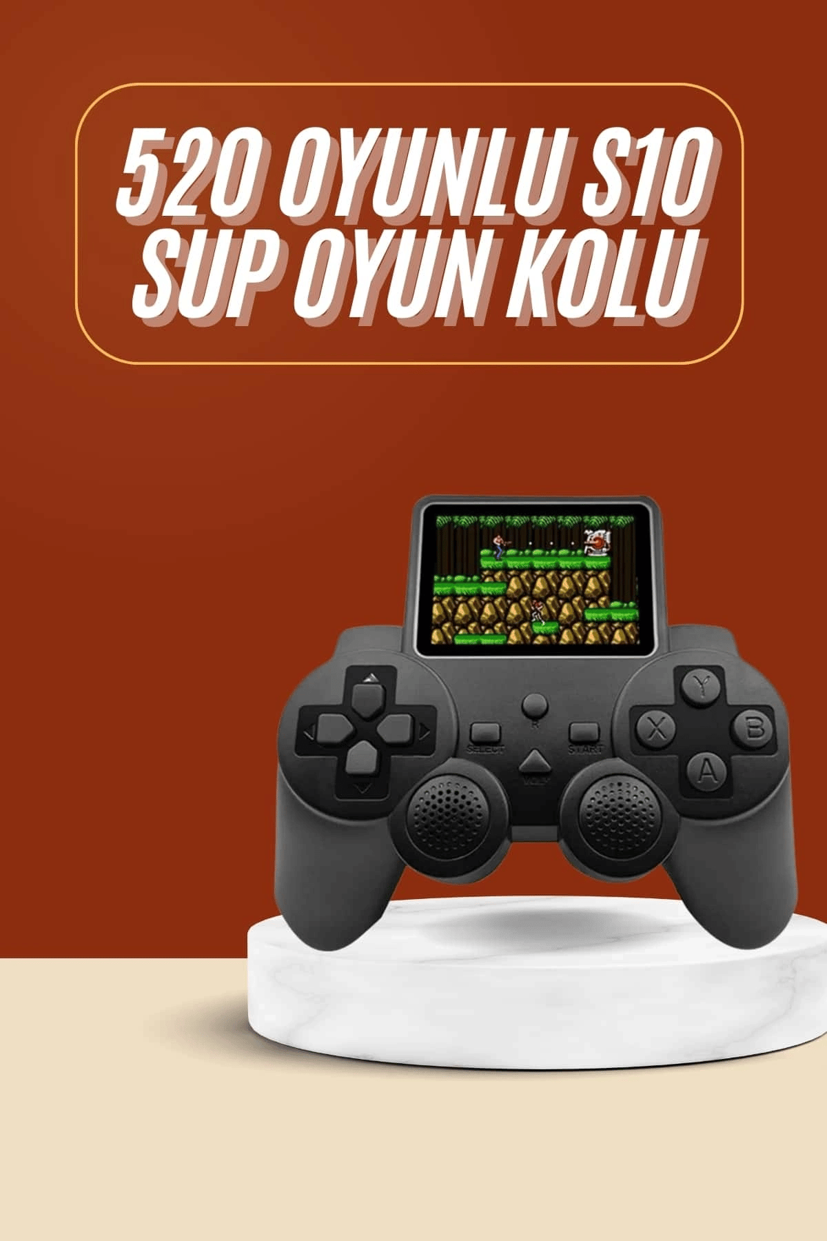 Yeni Nesil Mini Atari 520 Retro Oyunlu S10 El Atarisi Video Oyun Konsolu