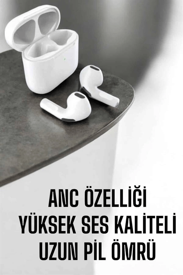 Yeni Nesil Pro Bluetooth Kulaklık Uzun Pil Ömrü Beyaz