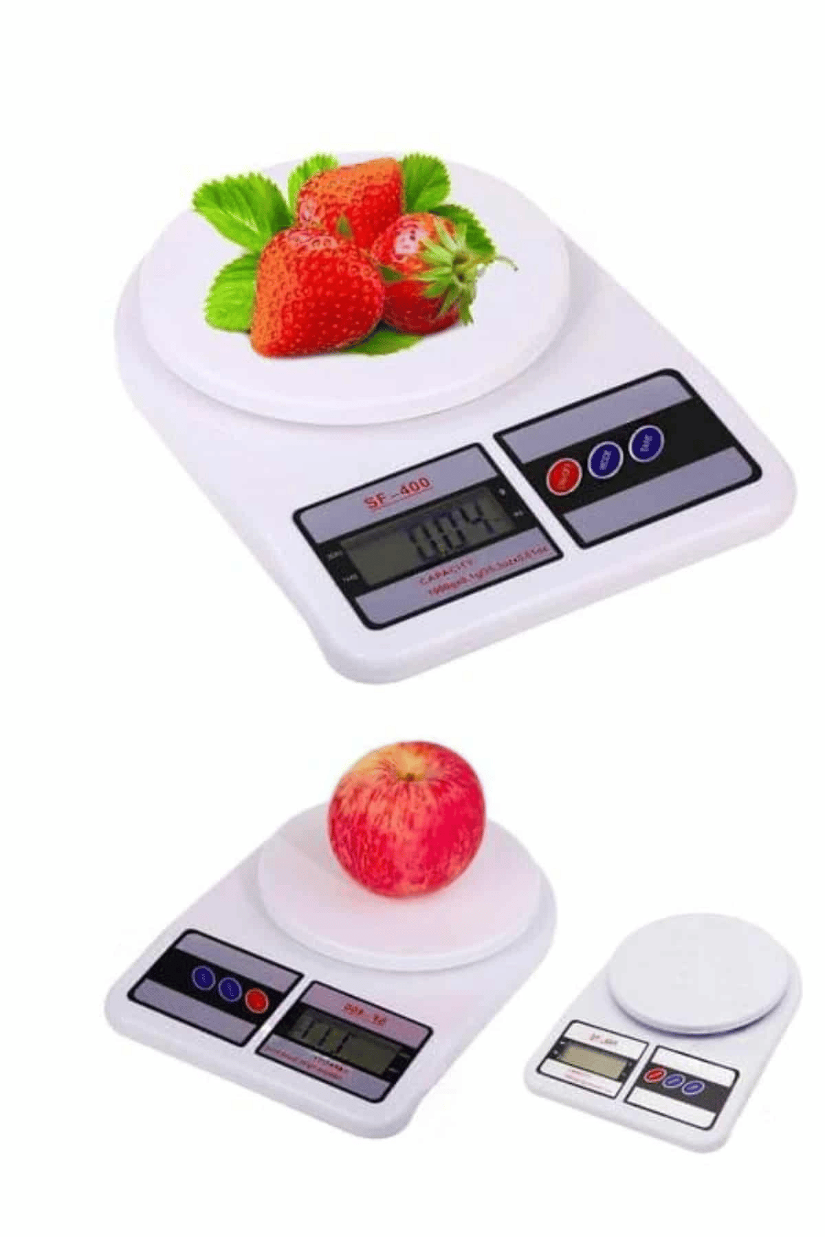 Yeni Nesil Taşınabilir Dijital Hassas Mutfak Tartısı Mutfak Terazisi Hassas Ölçüm 10 Kg