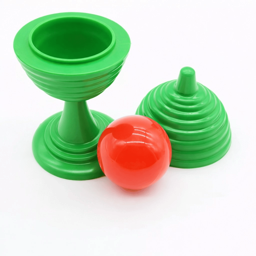Yeşil Renk Sihirli Kupa Top Kaybetme Oyunu 7 Cm Bx40