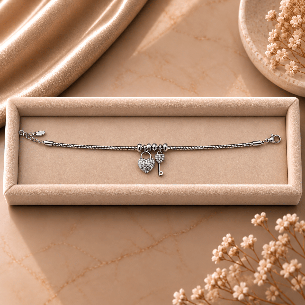 Charm Silver Bileklik