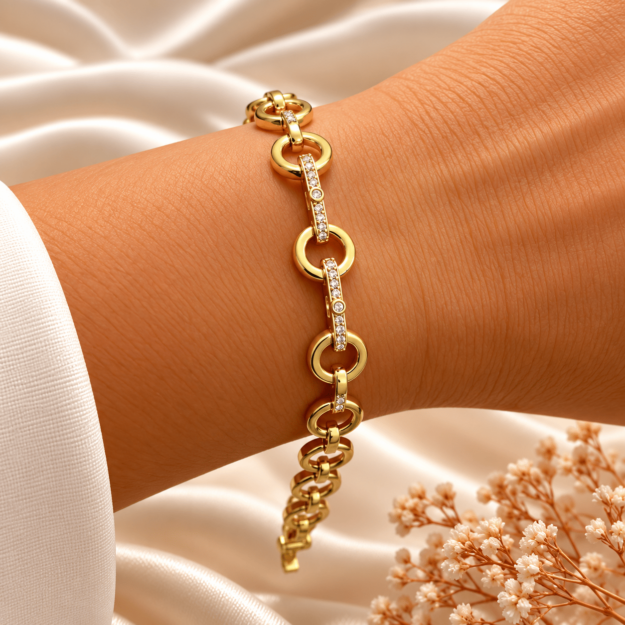 Geometrik Desenli Bileklik