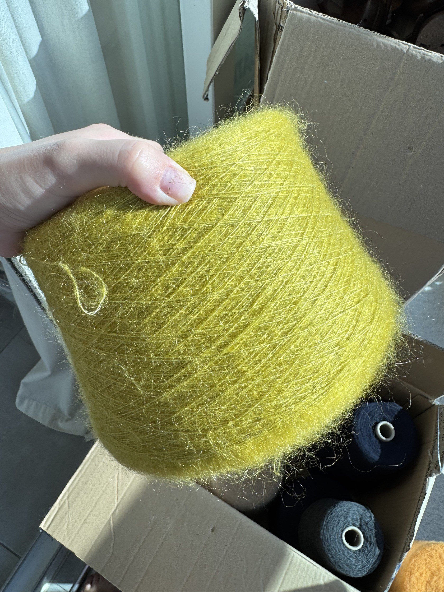 ASAVİA KID MOHAIR & EXTRAFINE MERİNO (LIME) - 1000 M / 100 GR