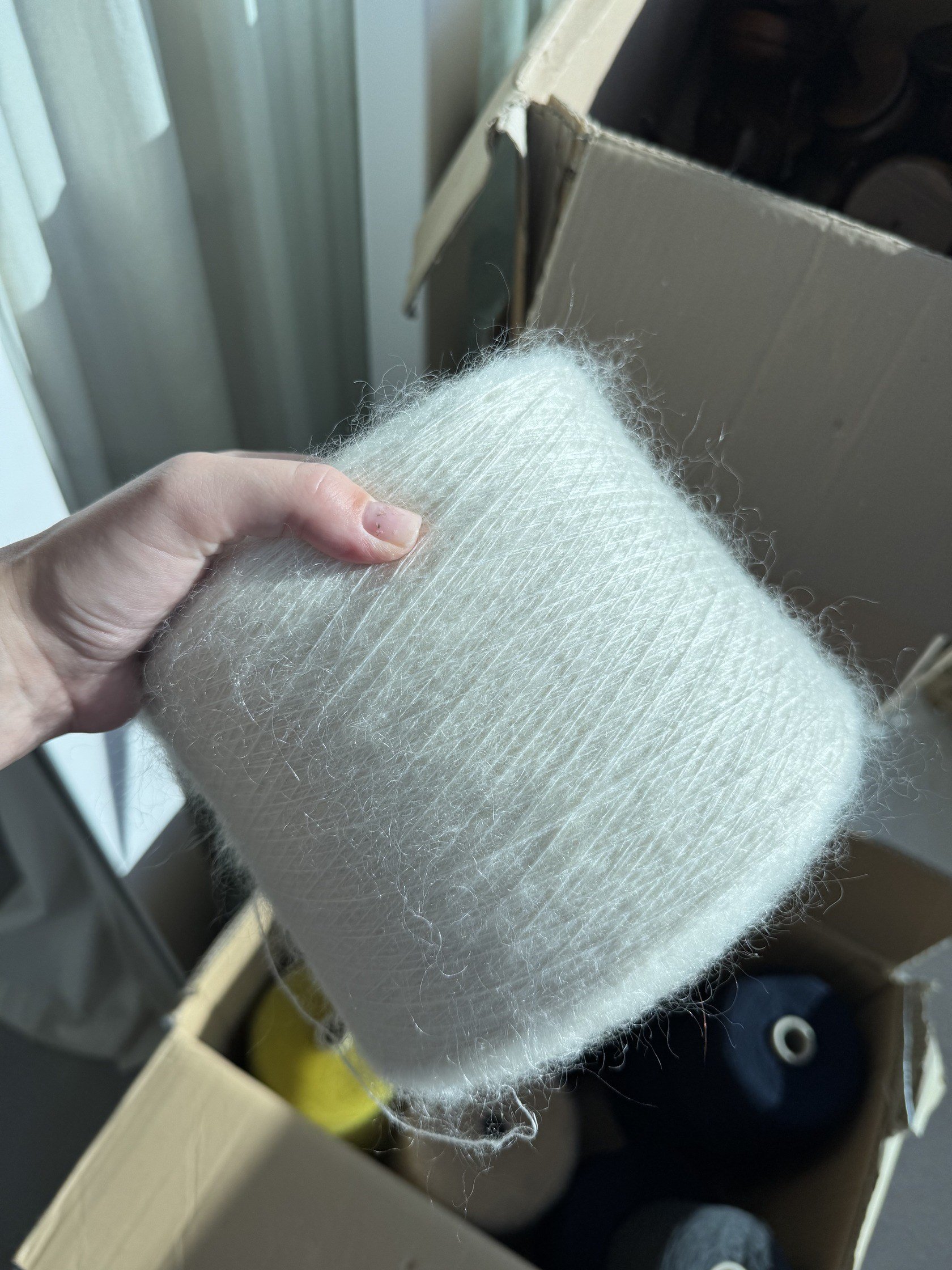 ASAVİA KID MOHAIR & EXTRAFINE MERİNO (SÜTLÜ BEYAZ) 1000 M - 100 GR FİYATI