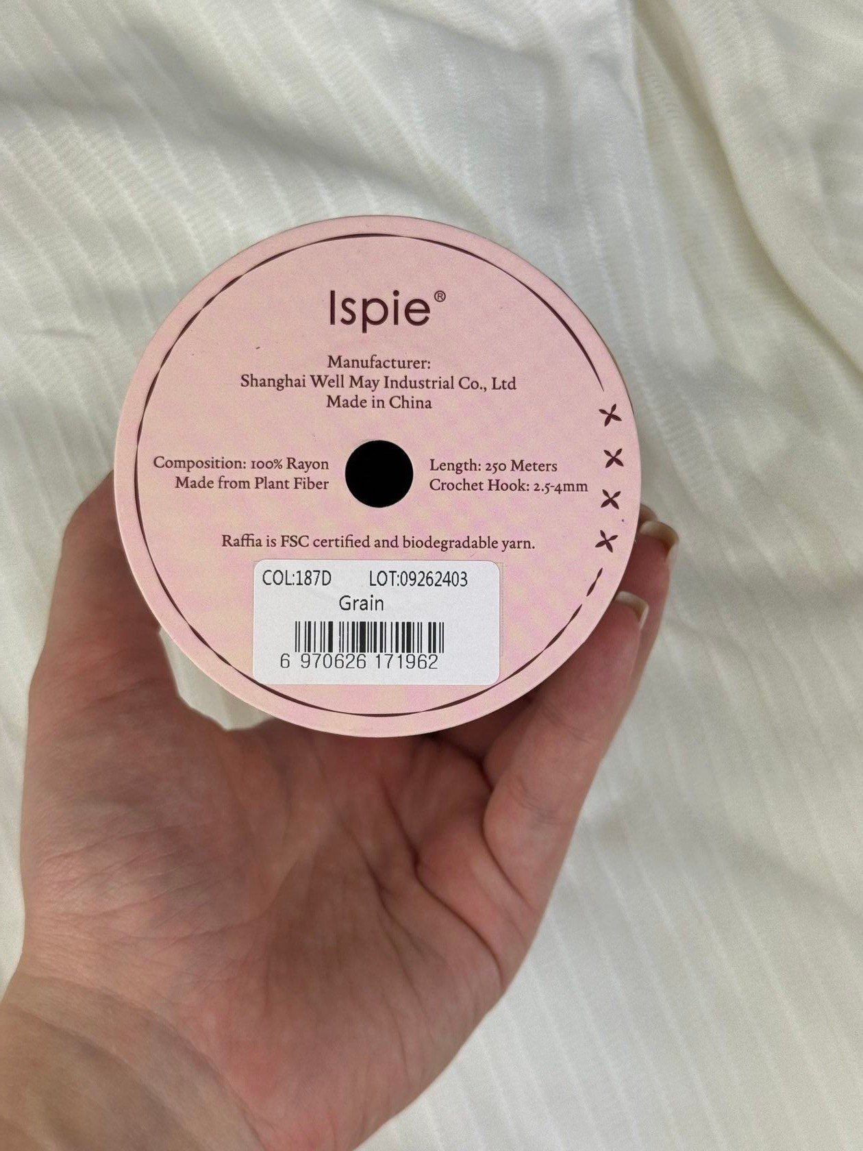 Asavia Raffia ispie - 187D