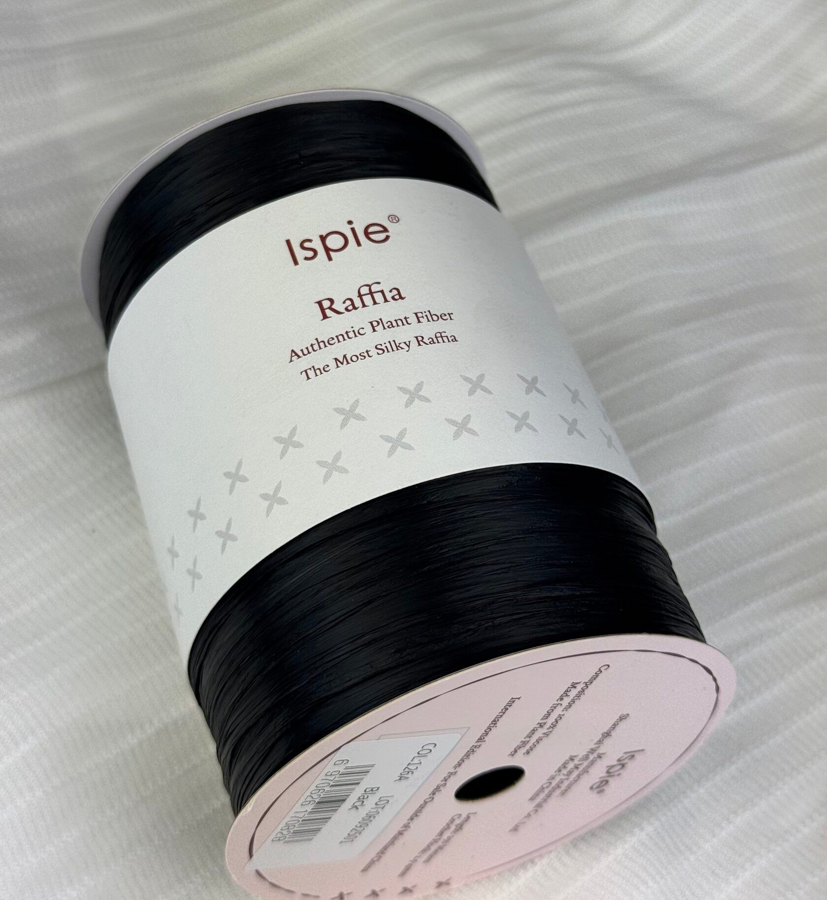 Asavia Raffia ispie - Black