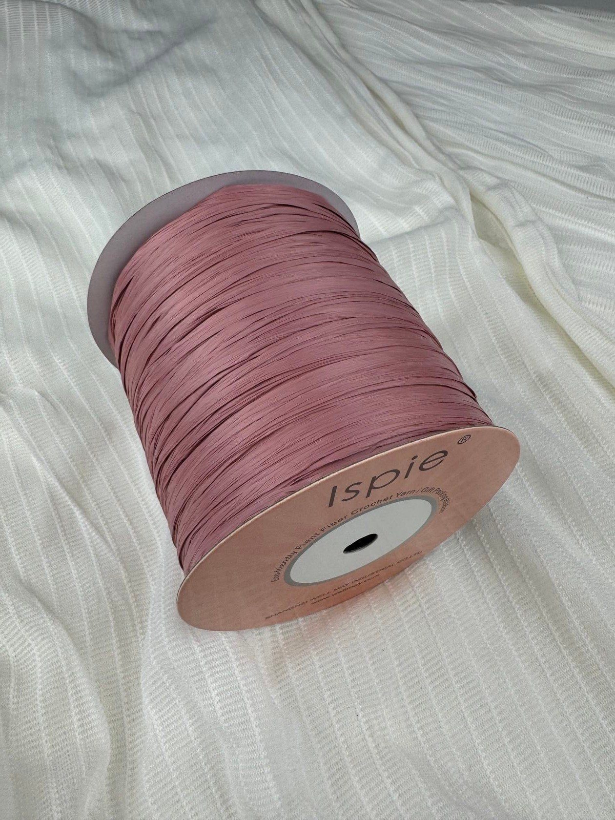 Asavia Raffia ispie - Dusty rose