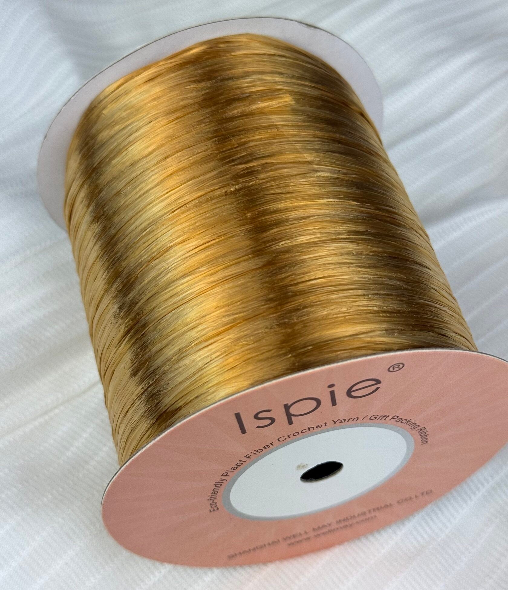 Asavia Raffia ispie - Gold
