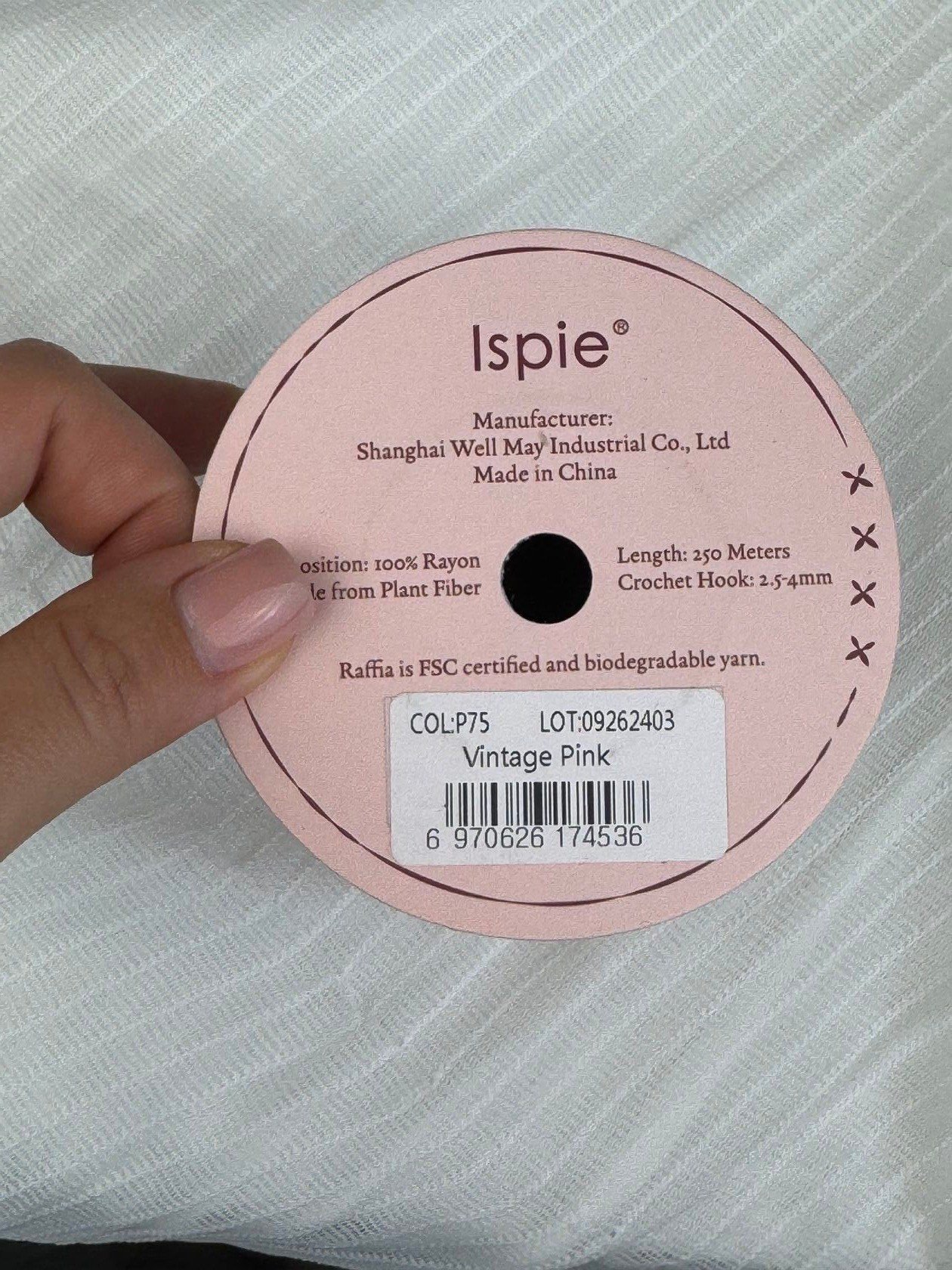 Asavia Raffia ispie - P75