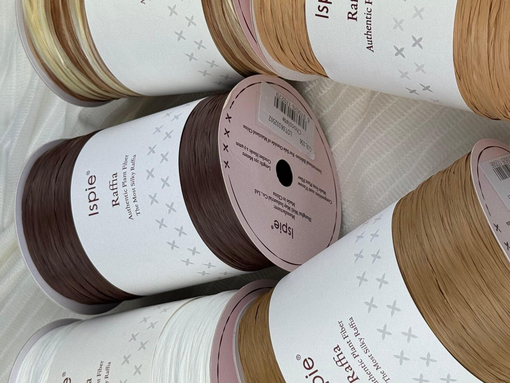 Asavia Raffia ispie - Soft Fudge