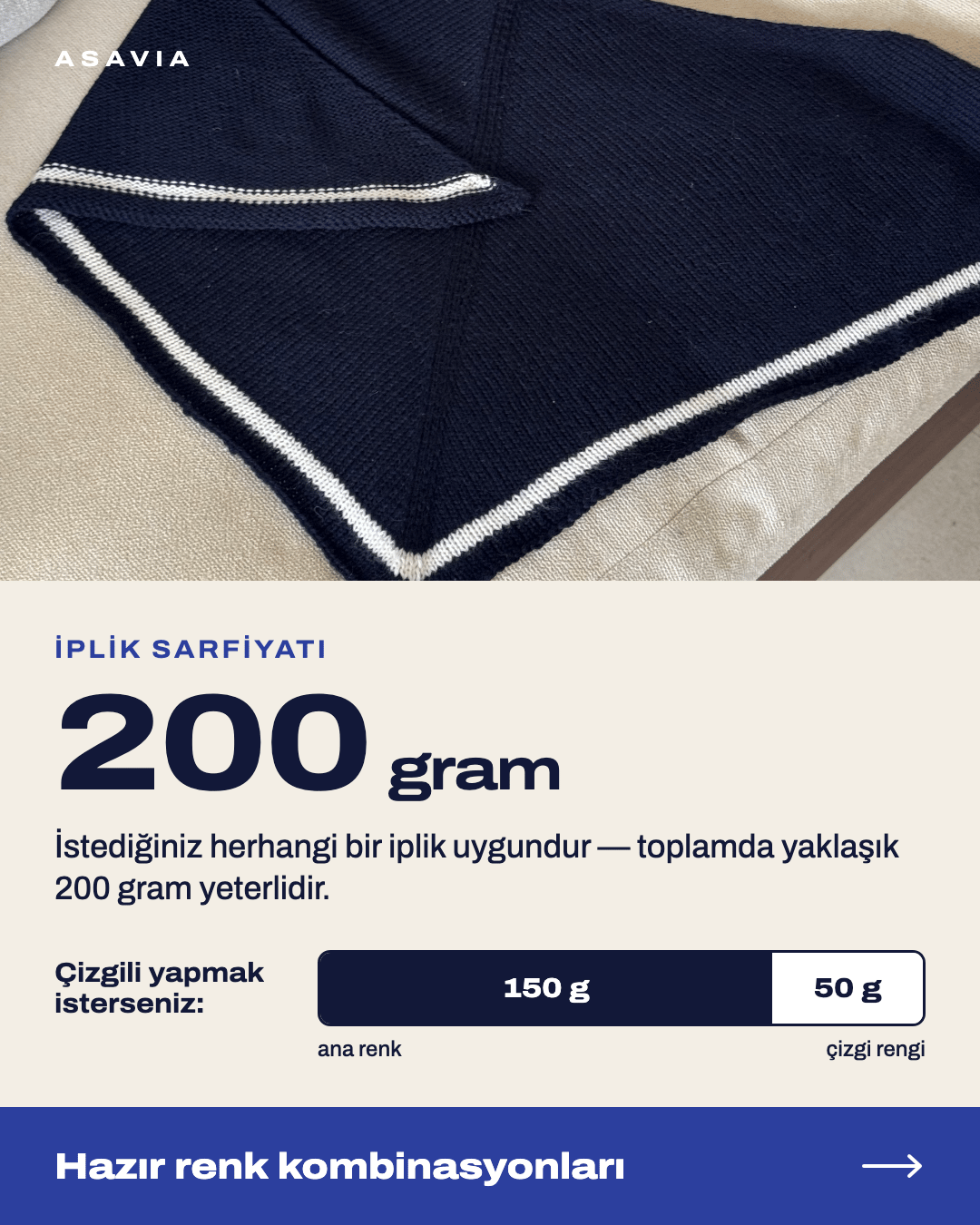 Atölye — Üçgen Şal