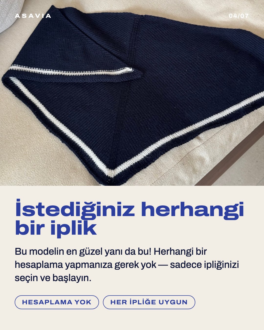 Atölye — Üçgen Şal