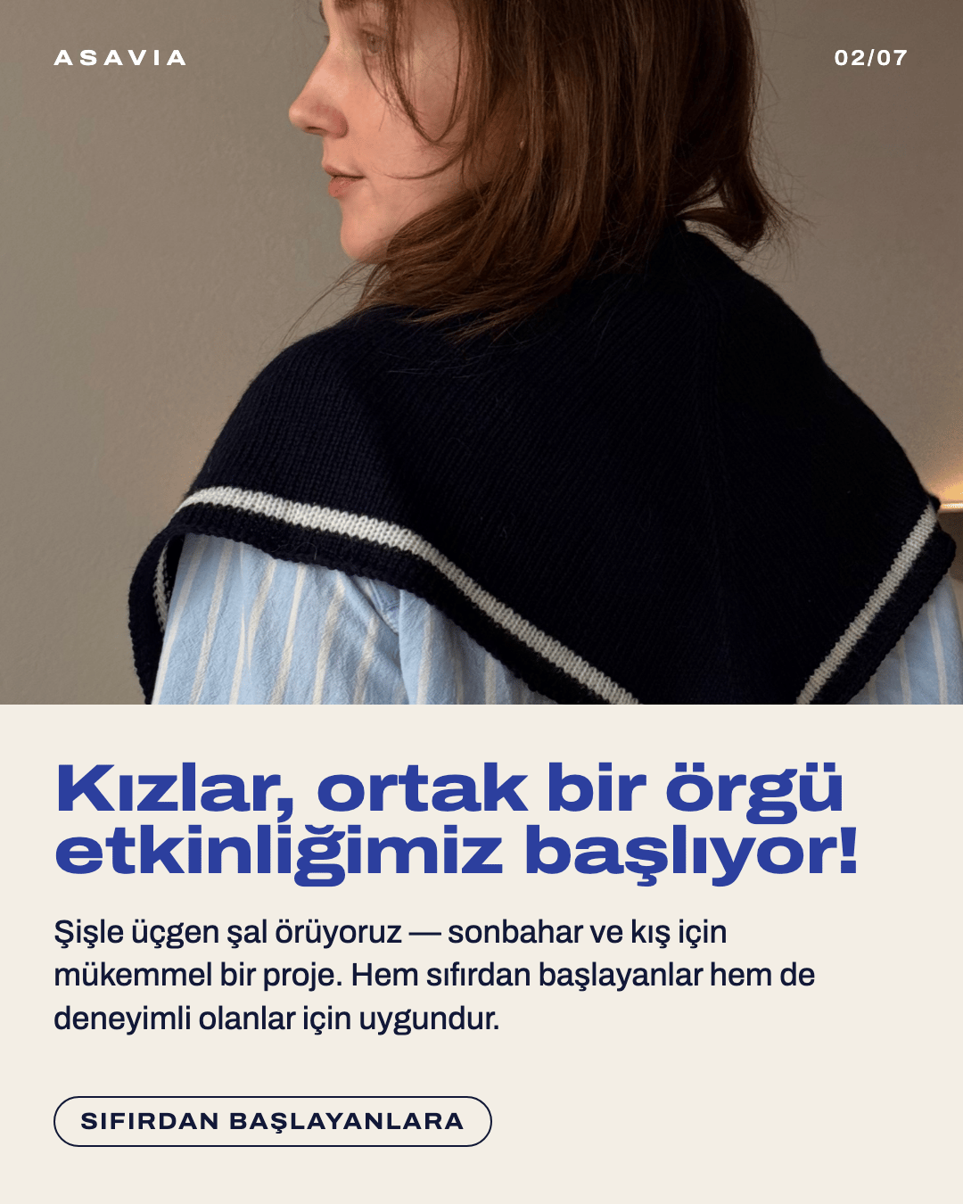 Atölye — Üçgen Şal