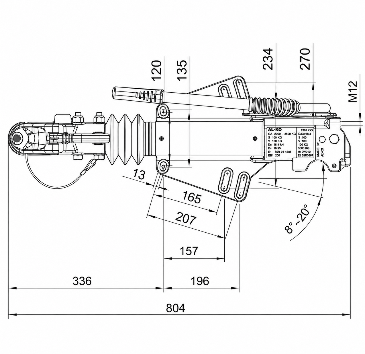 Al-Ko 3500 KG  V model Frenli Döküm Kaplin