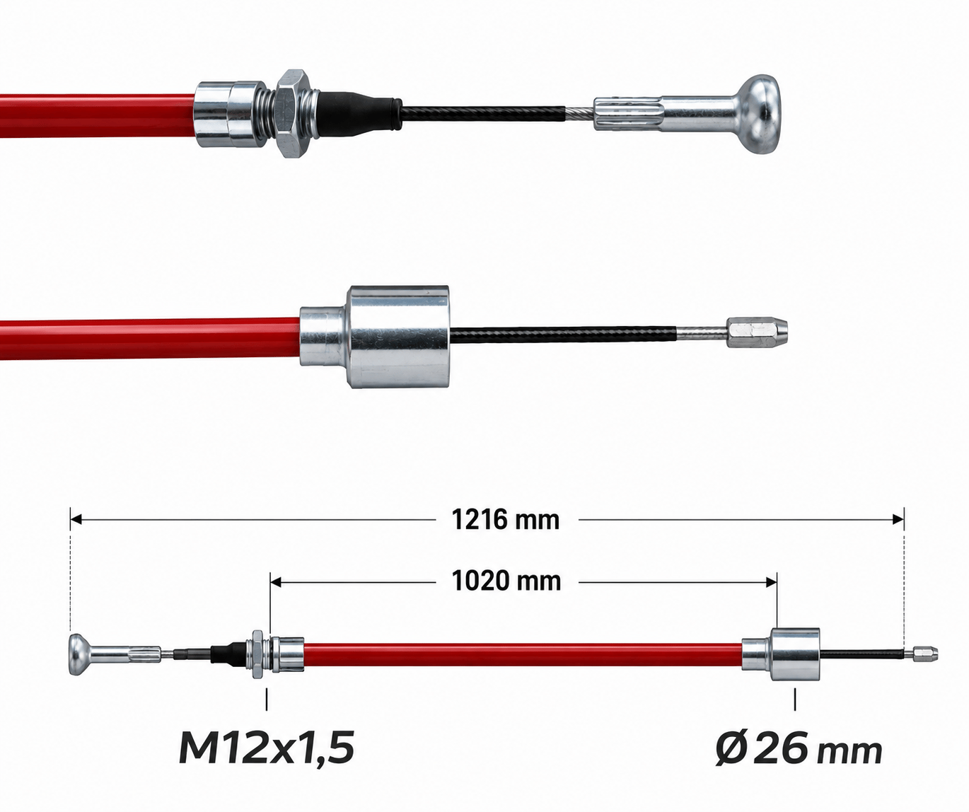 ALKO Fren Teli HL:  1020 mm GL: 1216 mm