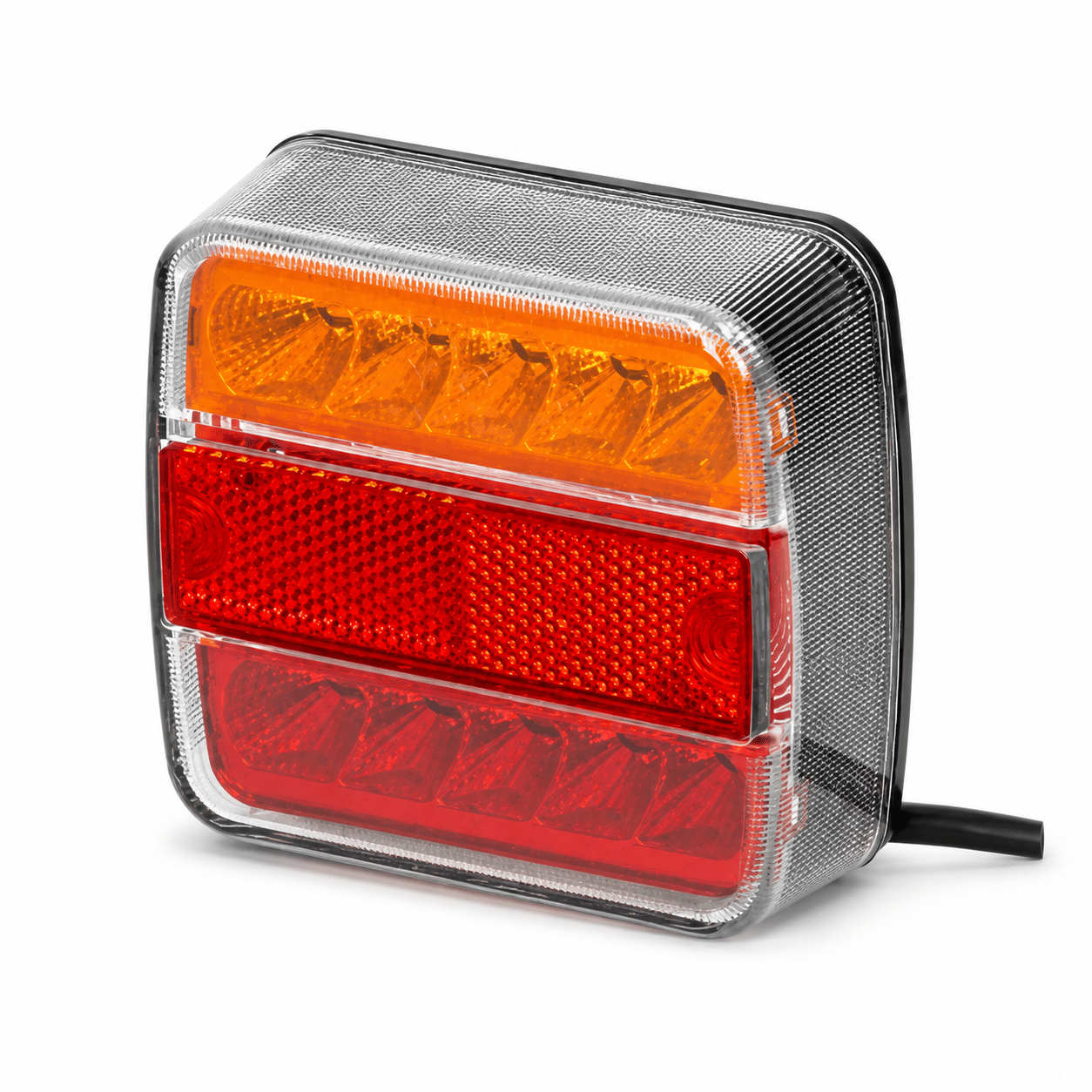 Mıknatıslı Led Römork Stop Lambası Seti 7 Pin Soketli 12v