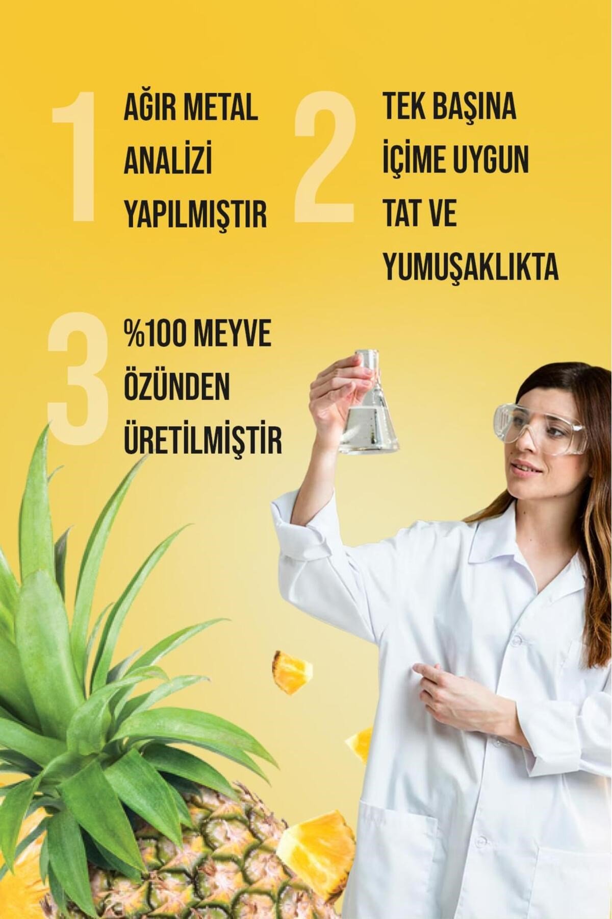 detox ananas sirkesi 250 ml