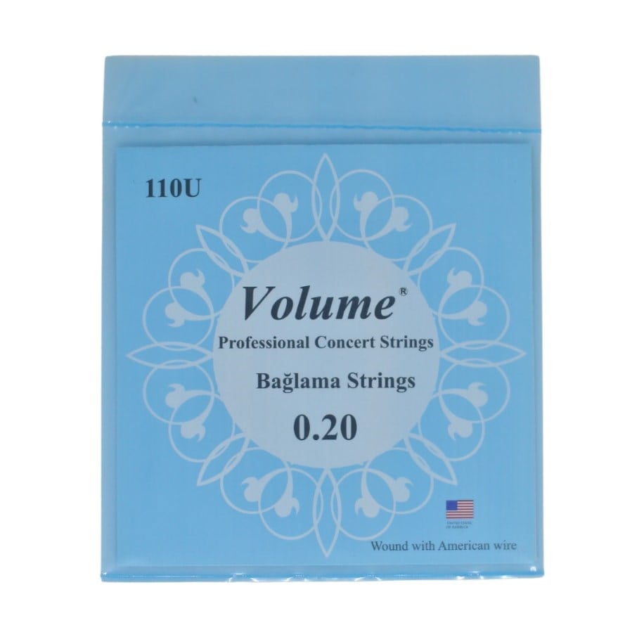 Volume 0.20 Uzun Sap Boncuklu Bağlama Teli