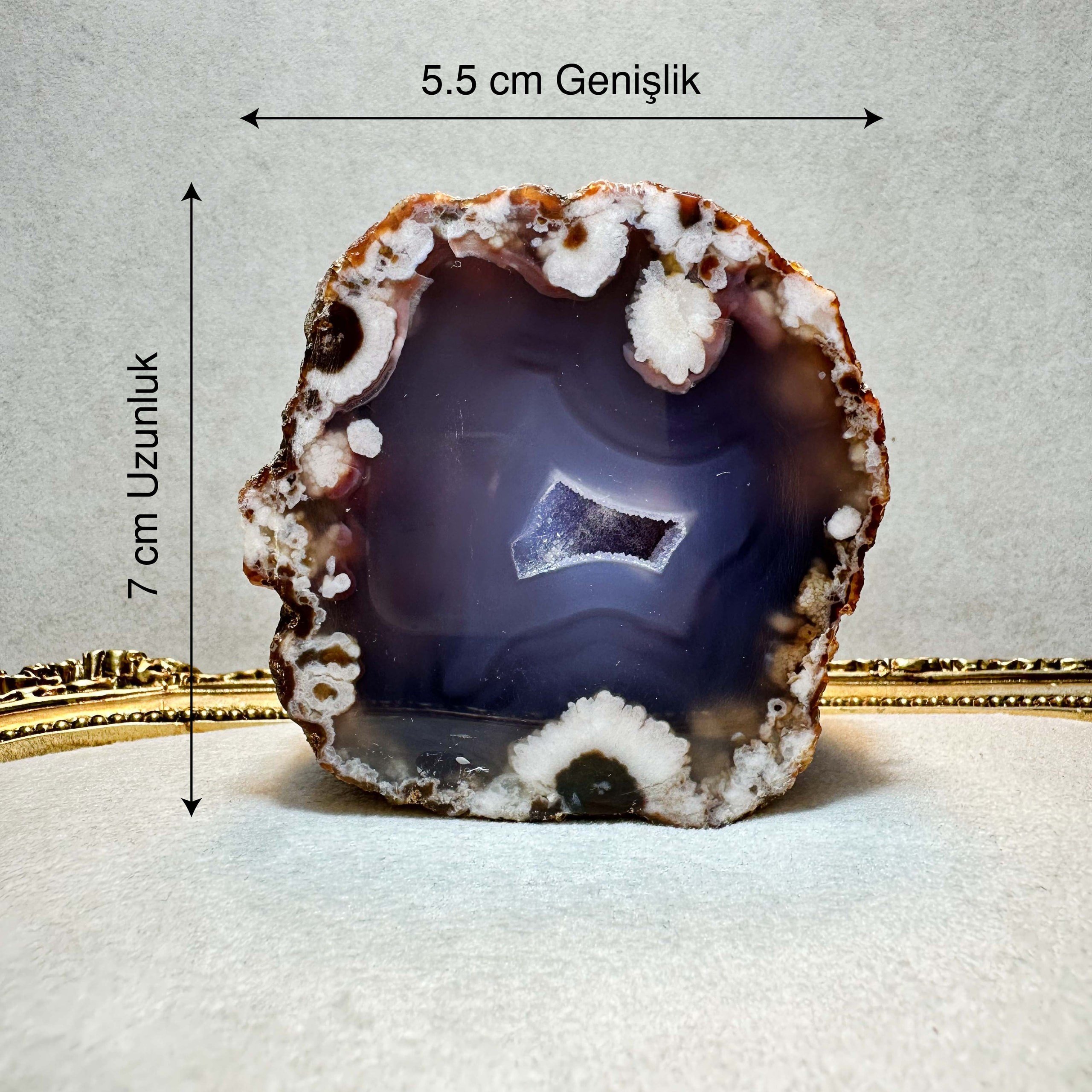 Doğal Akik Taşı 370,1 gr |Dekoratif & Koleksiyonluk Mineral